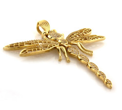 złota zawieszka bez kamieni