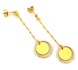 kolczyki srebro sztyfty gładkie