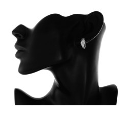 kolczyki 925 angielskie bez cyrkonii