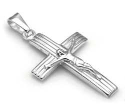 Srebrna zawieszka 925 KRZYŻYK Z JEZUSEM 2,06g