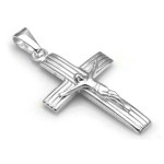 Srebrna zawieszka 925 KRZYŻYK Z JEZUSEM 2,06g
