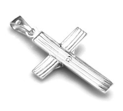 Srebrna zawieszka 925 KRZYŻYK Z JEZUSEM 2,06g