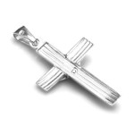 Srebrna zawieszka 925 KRZYŻYK Z JEZUSEM 2,06g