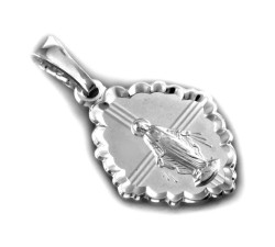 Srebrna zawieszka 925 MEDALIK DWUSTRONNY 2,18g