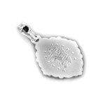 Srebrna zawieszka 925 MEDALIK DWUSTRONNY 2,18g