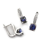 zestaw biżuterii ze srebra