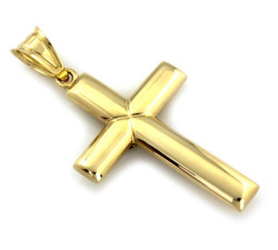 złota zawieszka bez kamieni