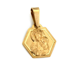 Złota przywieszka 333