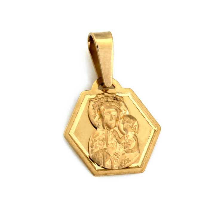 Złota przywieszka 333