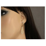 złote kolczyki gładkie