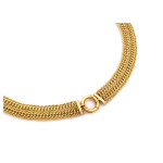 Złoty komplet biżuterii 585 łańcuszkowy splot 41,12g