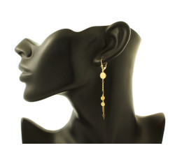 kolczyki wiszące kółka