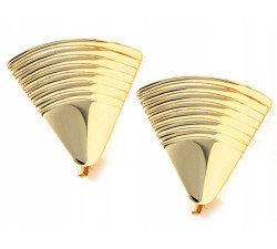 złote kolczyki angielskie zapięcie