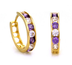 Złote kolczyki  kółeczka