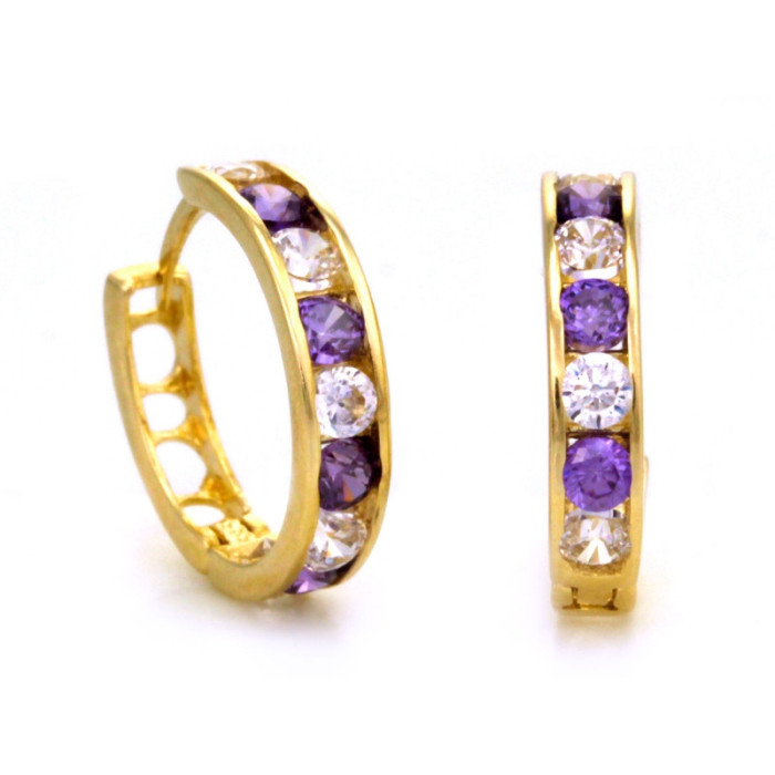 Złote kolczyki  kółeczka