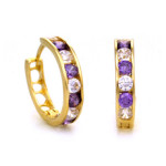 Złote kolczyki  kółeczka