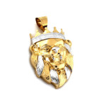 złota przywieszki bez cyrkonii