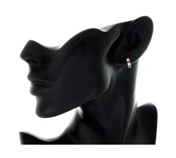 kolczyki ze złota angielskie zapięcie