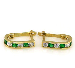 kolczyki damskie złote