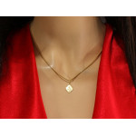 Złoty medalik szkaplerz