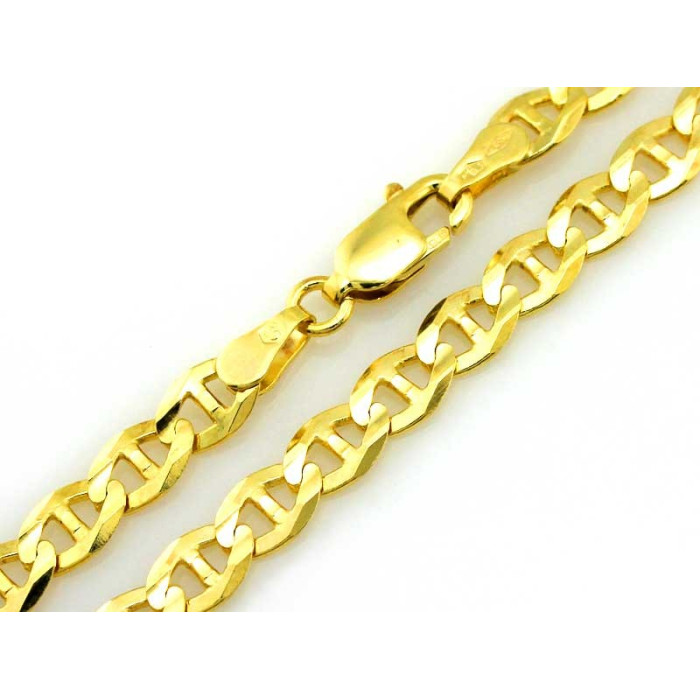 złoty łańcuszek 585 unisex