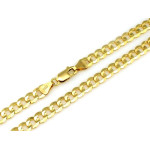 złoty łańcuszek 585 pancerka