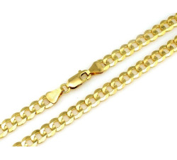 Pancerka łańcuszek złoty 4.3mm
