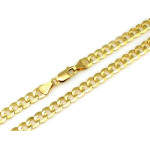 Pancerka łańcuszek złoty 4.3mm