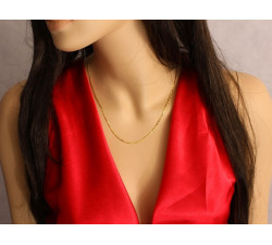 łańcuszek subtelny ze złota 585