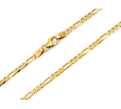 łańcuszek ze złota 585 splot figaro