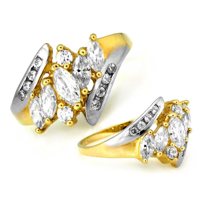 złoty pierścionek 14K