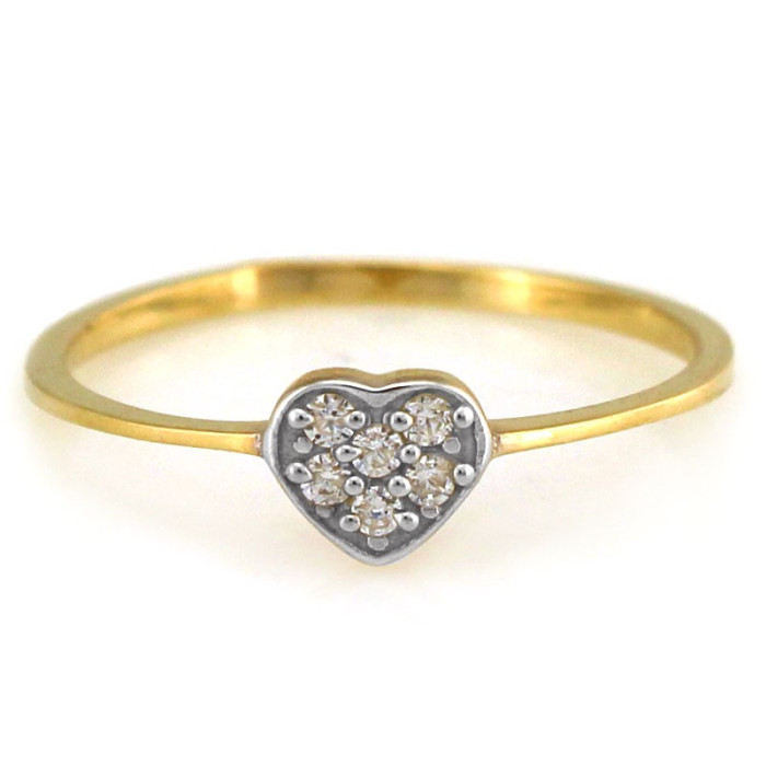 klasyczny złoty pierścionek