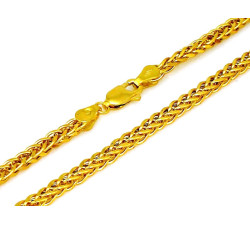 łańcuszek o splocie lisi ogon