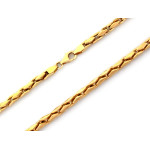 Złoty łańcuszek 585 gruby łańcuch