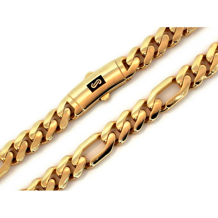 Złoty łańcuszek 585 gruby splot