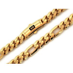 Złoty łańcuszek 585 gruby splot
