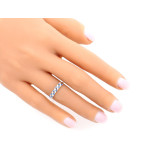 pierścionek z ametystem złoto