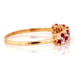 klasyczny złoty pierścionek