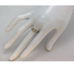 klasyczny złoty pierścionek