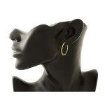 Złote kolczyki 585 koła