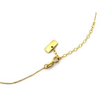 klasyczny złoty naszyjnik