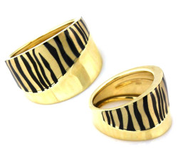 złoty pierścionek bez kamieni