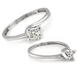 Złoty pierścionek 8K