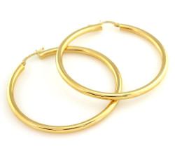 Złote kolczyki 375 koła