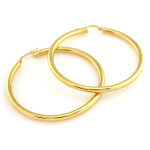 Złote kolczyki 375 koła