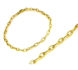 bransoletka złota 375 łańcuszkowa