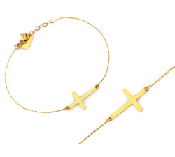 bransoletka złota 585 celebrytka