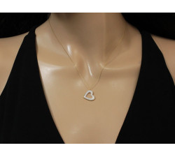 klasyczny złoty naszyjnik