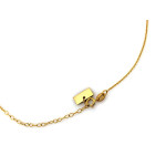 klasyczny złoty naszyjnik