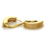 złote kolczyki z kulkami